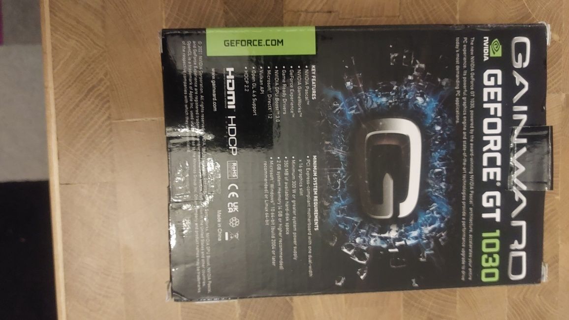 Nvidia Geforce GT 1030