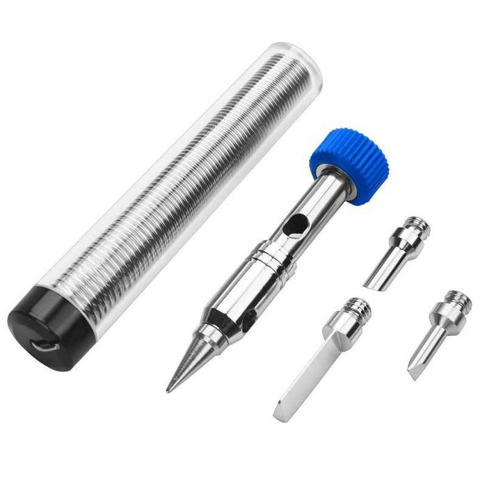 KRAFT&DELE Mini Palnik Gaz Mikro Lutownica Gazowa 1300C 4 Groty KD1792