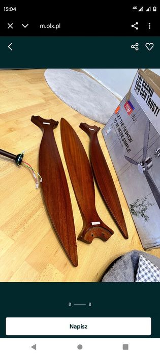 Потолочний, стельовий вентилятор