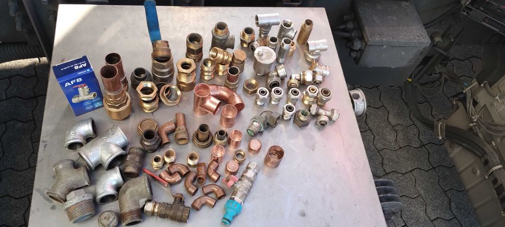 złączki kształtki Pex trójnik redukcja hydrauliczne