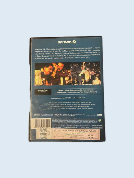 DVD Underground: Era uma vez um país... (Emir Kusturika) - 1995