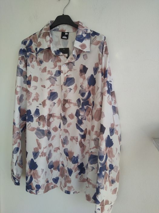 Camisa estampada com padrão, original - Tamanho XXL- Nova!