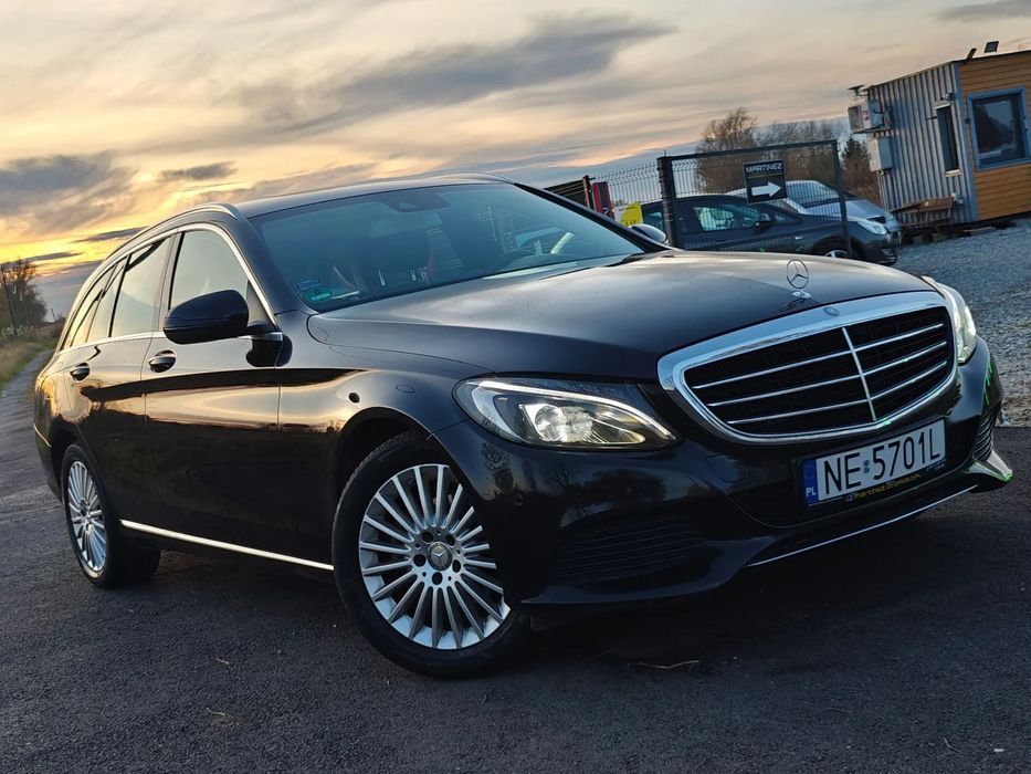 Mercedes-Benz Klasa C 12 miesięcy Gwarancji Bixenon Łopatki Ambiente ASO