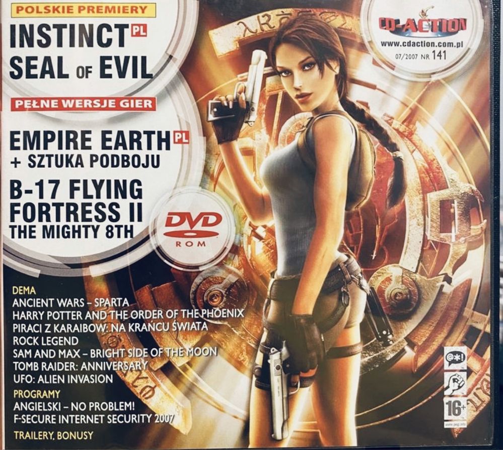 Gry PC CD-Action DVD 141: Instinct, Empire Earth