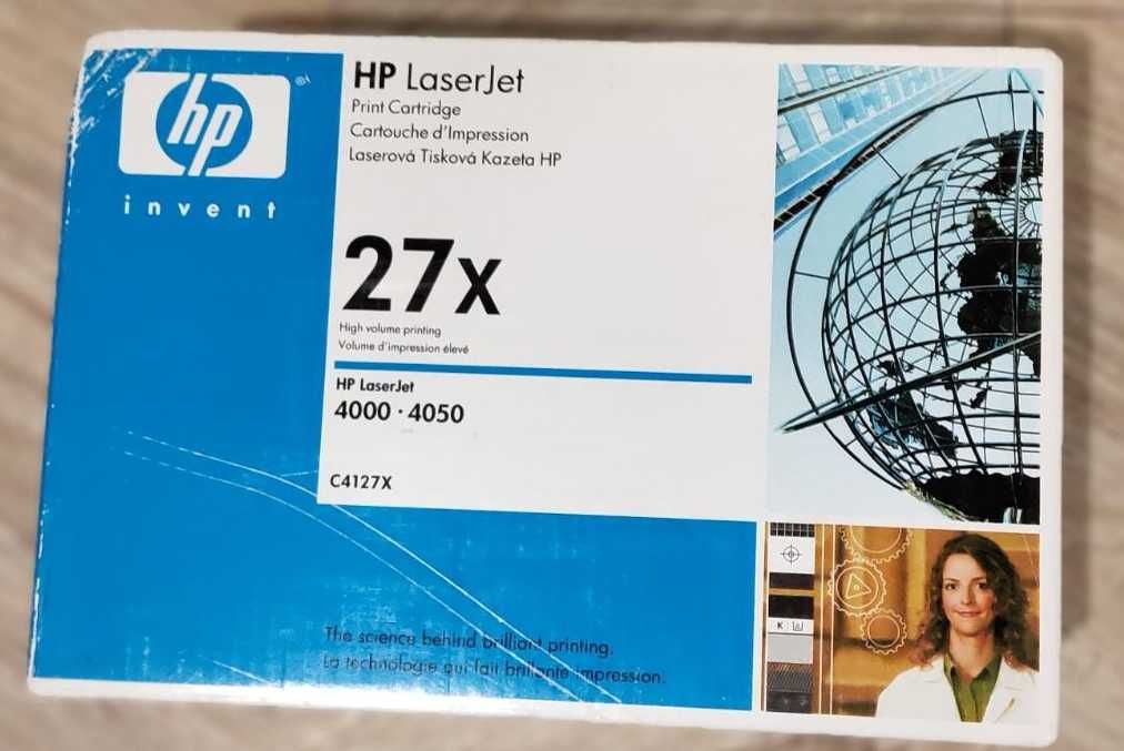 Новый оригинальный запечатанный картридж HP C4127X