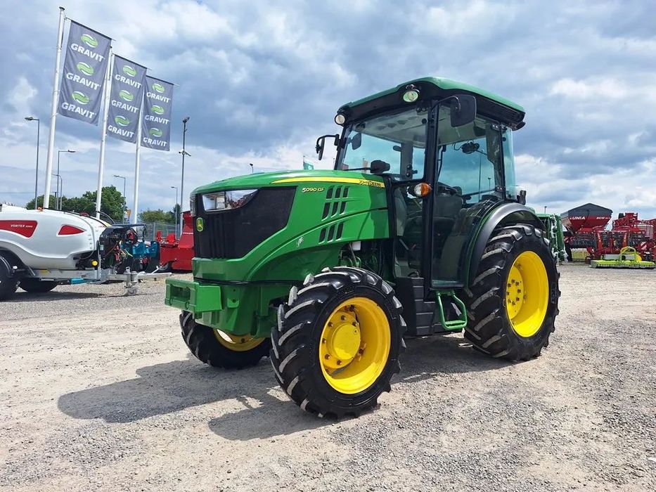 John Deere JD 5090 GF, ciągnik sadowniczy, ogrodniczy, 90 KM 4-cyl, I-szy właściciel  Finansowanie 0% na 2 lata! Przetestuj ciągnik ZA DARMO! 5100,5095,5080
