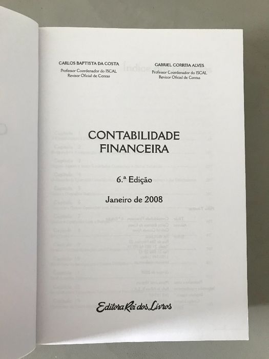 Livro Contabilidade Financeira