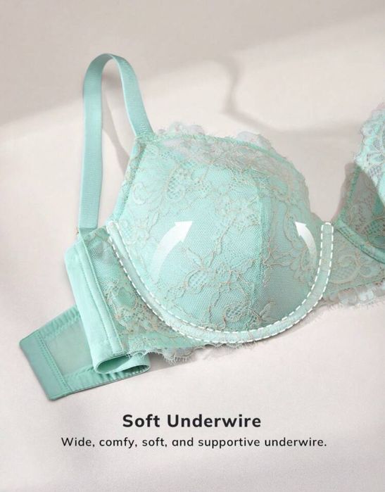 Стильный кружевной бюстгальтер