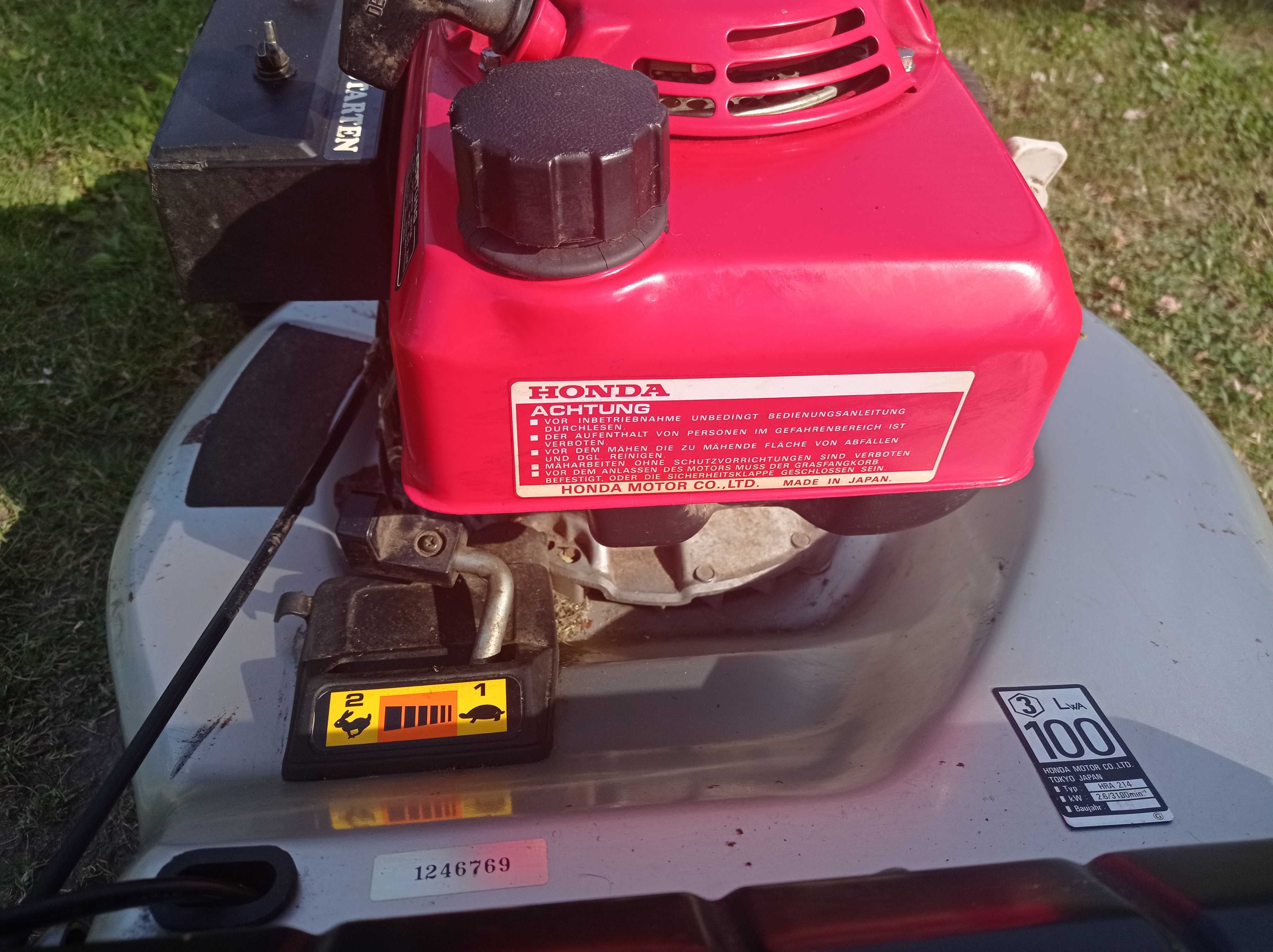 Kosiarka Spalinowa z napędem HONDA HRA214