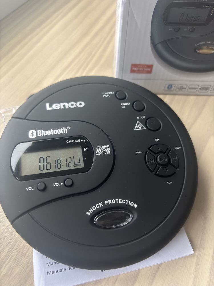 CD плеер Lenco CD-300BK bluetooth cd player