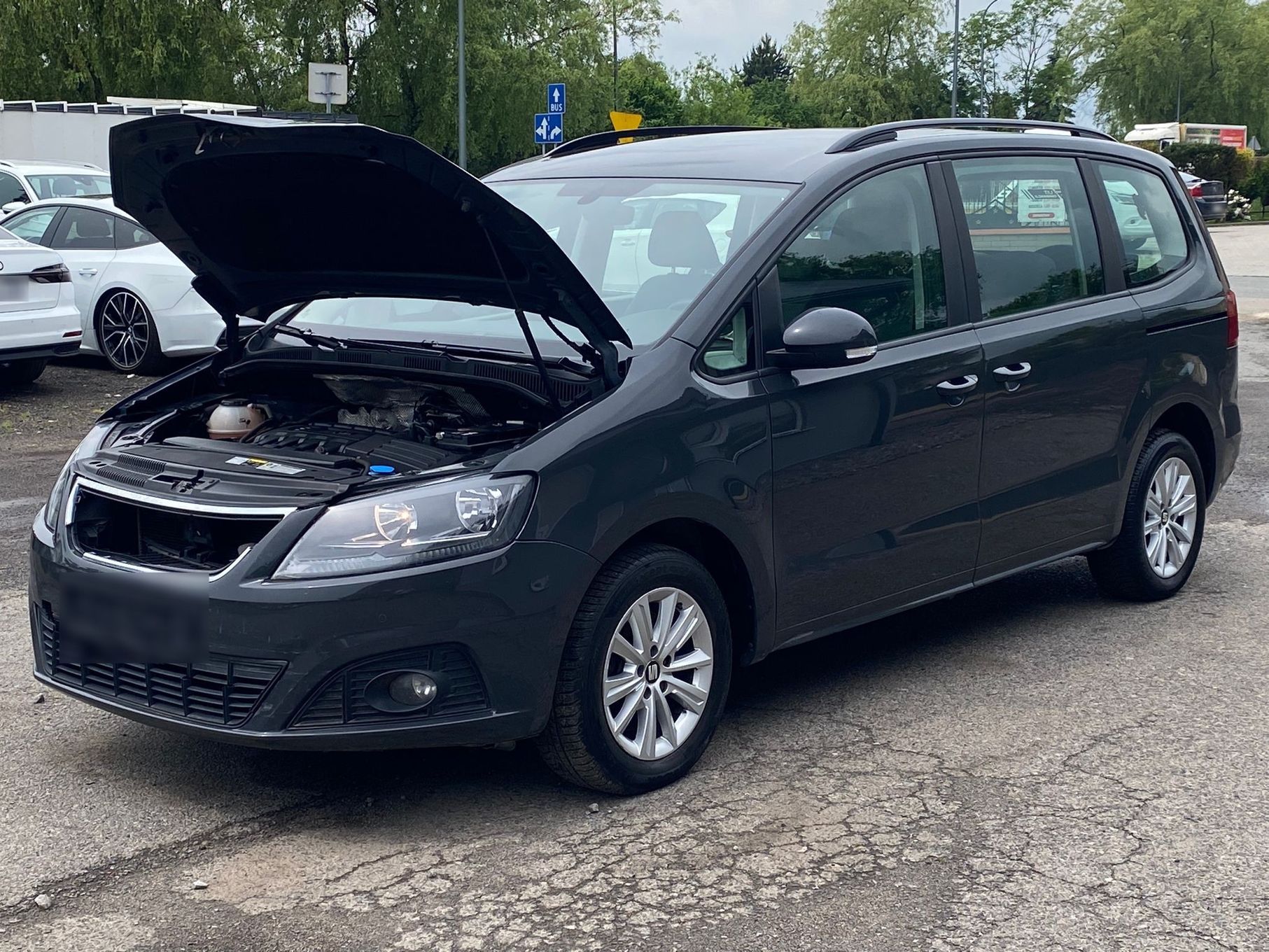 Seat Alhambra 2.0 TDI Salon PL 7 Osobowy Car Play Tempomat