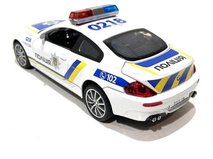 Машина АвтоЕксперт метао 1:32 Поліцейська машина