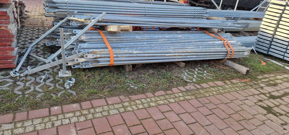 Rusztowanie elewacyjne używane elewacyjne możliwość transportu