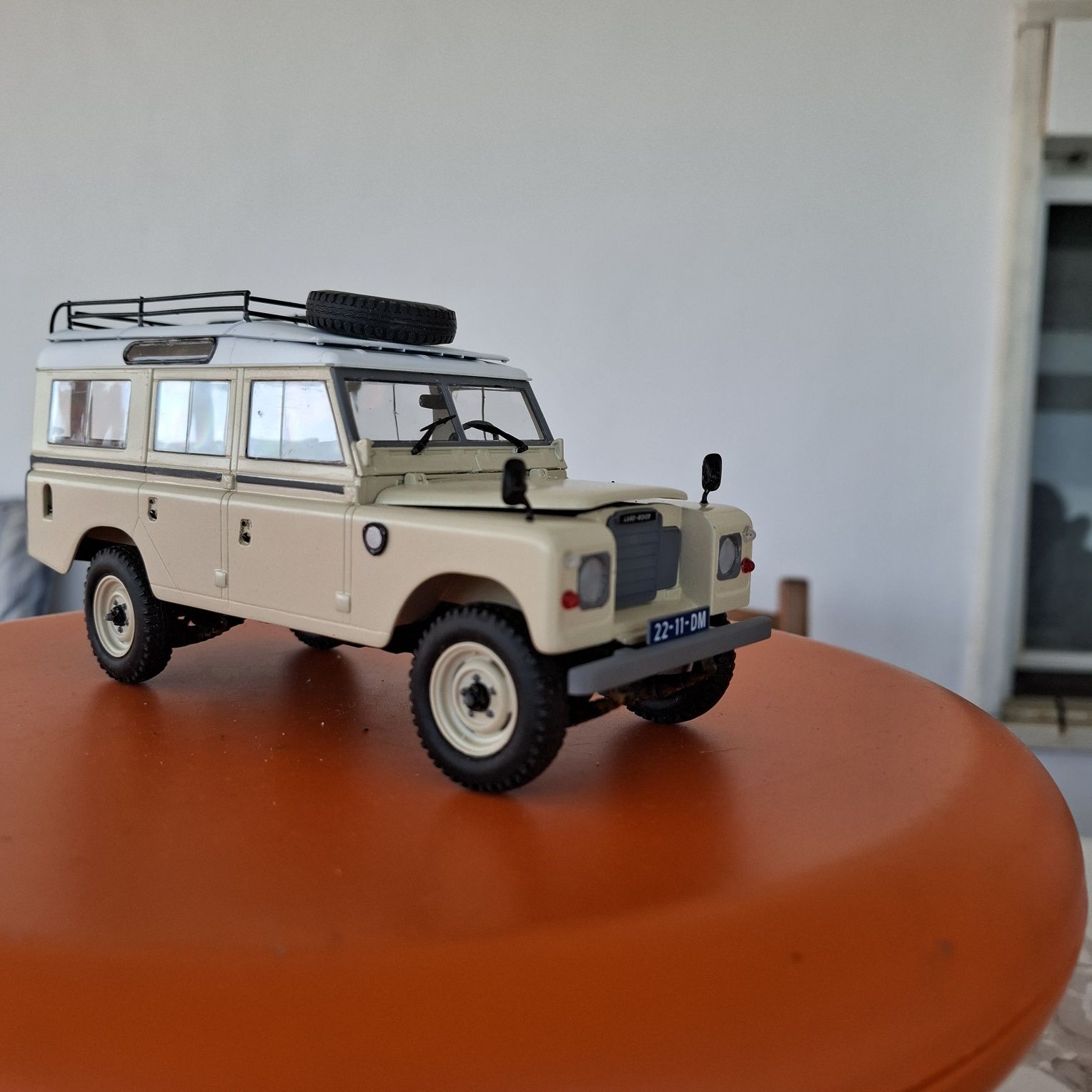 Miniatura Land rover serie 3