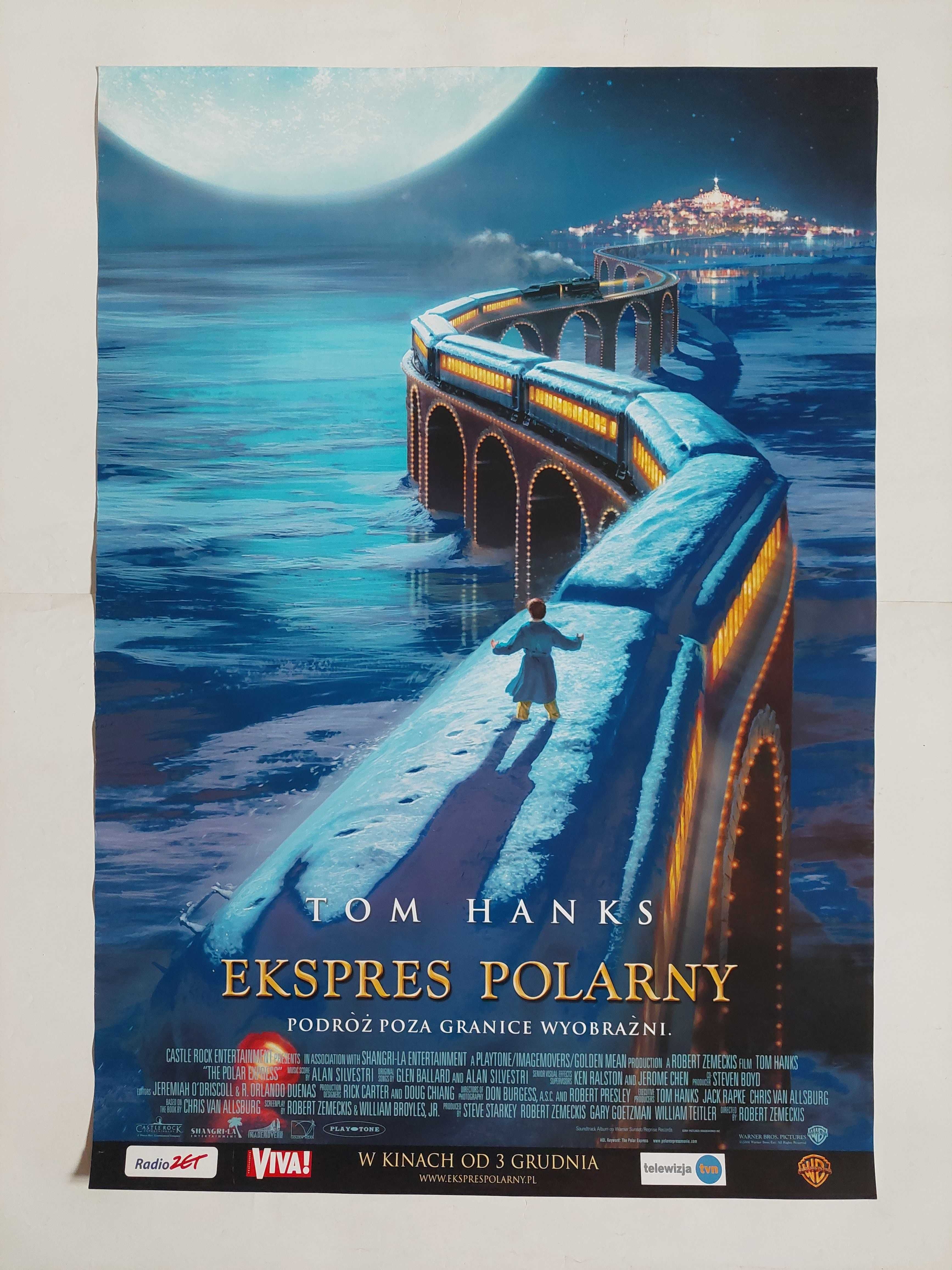 Plakat filmowy oryginalny - Ekspres Polarny