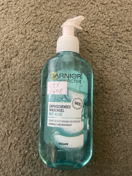 Garnier Skin active żel do mycia twarzy z aloesem 200ml 2608