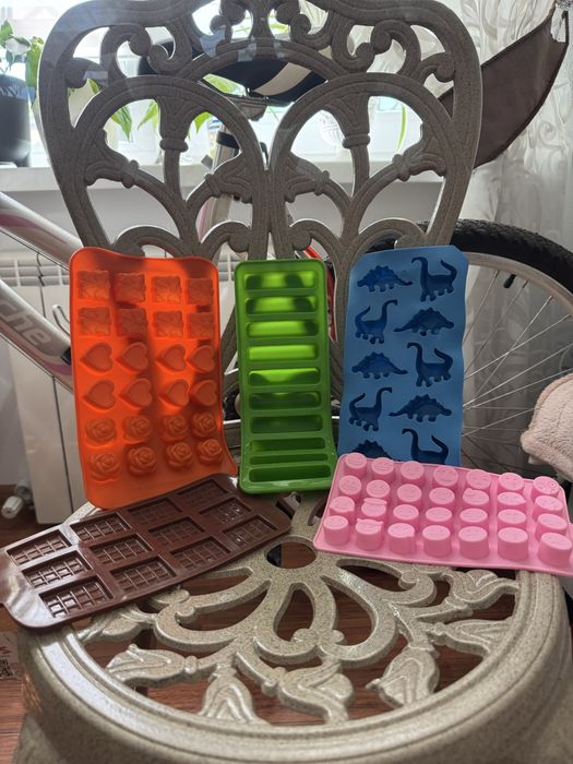 Силиконовые формы для конфет, печенья, льда