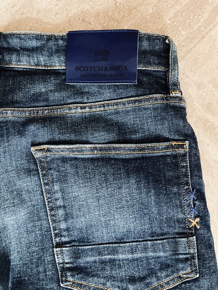 Męskie spodnie  jeansy  Scotch & Soda  nie  Levis  W32  L 32