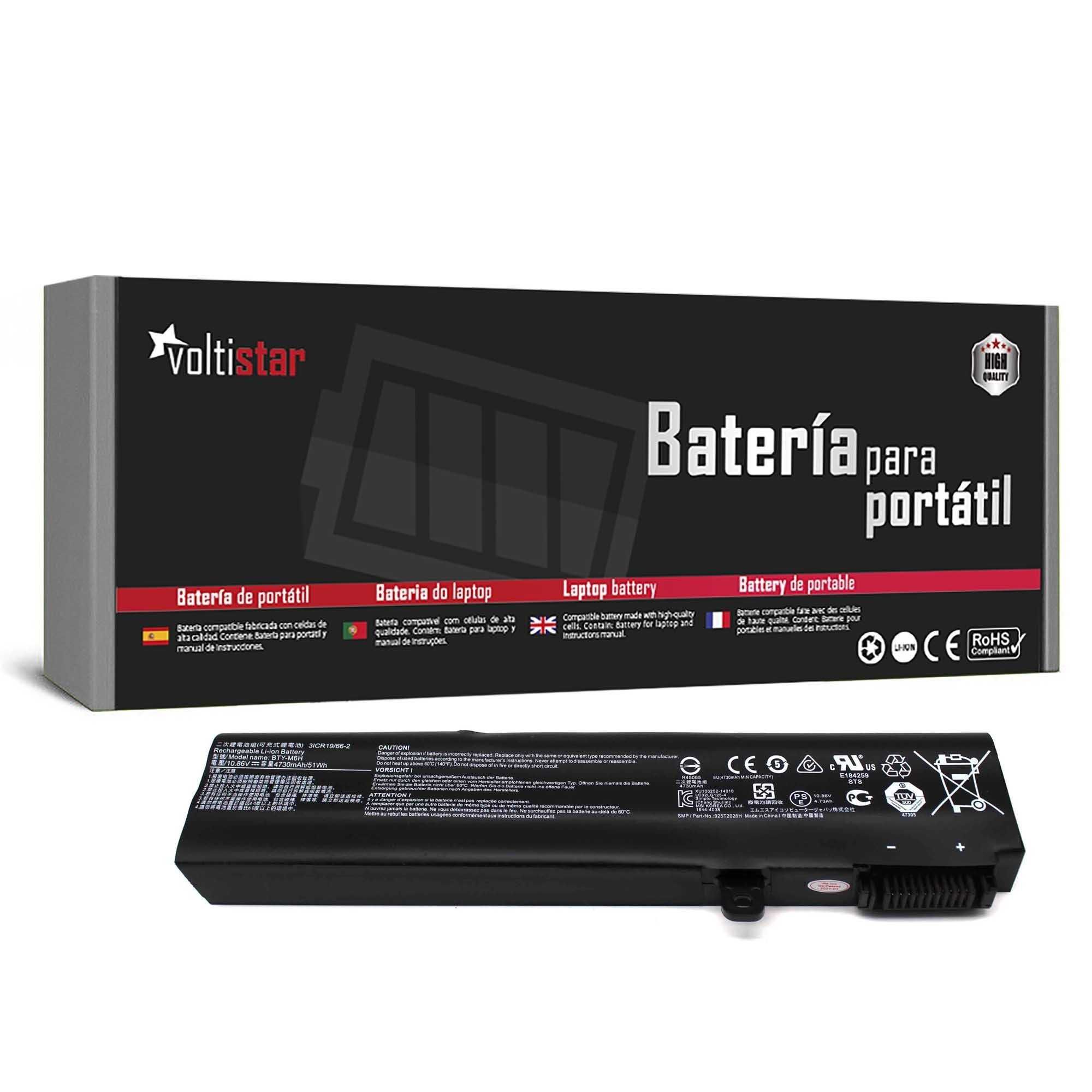 Bateria para MSI GE62 GE72 GP62 2QE MS-1792 PE60 - Nova