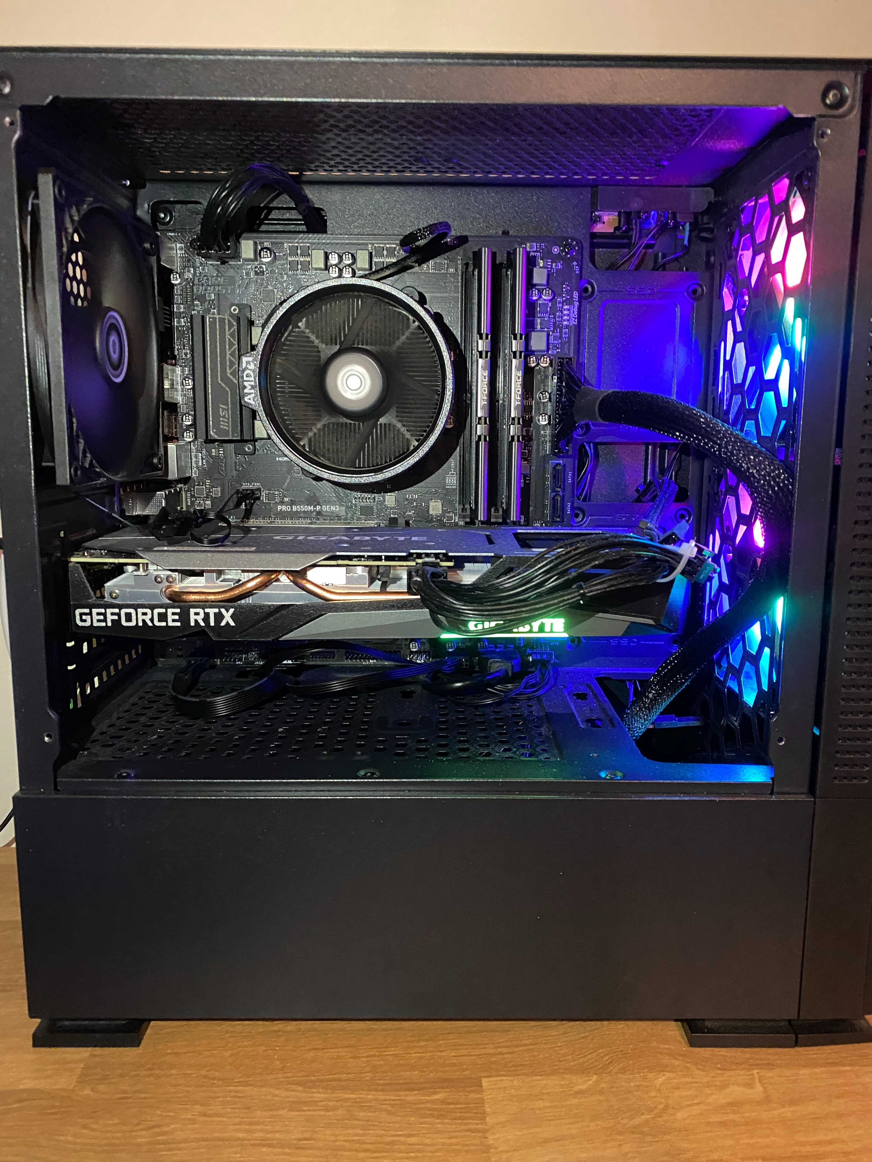 Computador Gaming de Alta Performance + Monitor 170hz + Teclado