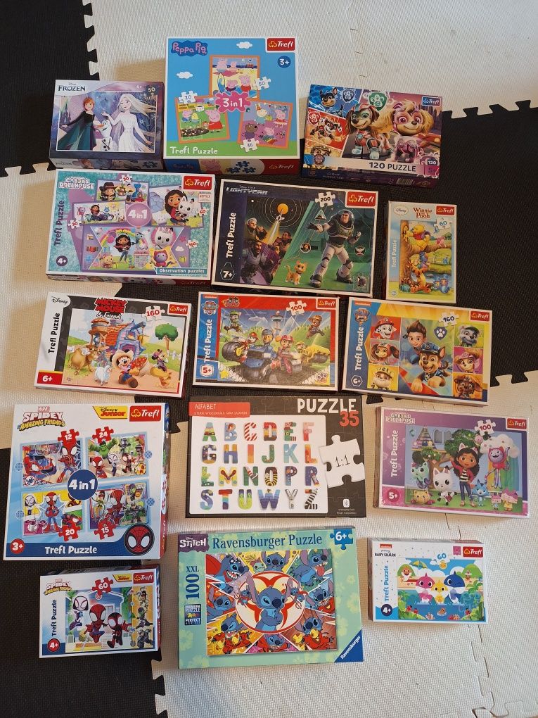 Puzzle dla dzieci 15 sztuk