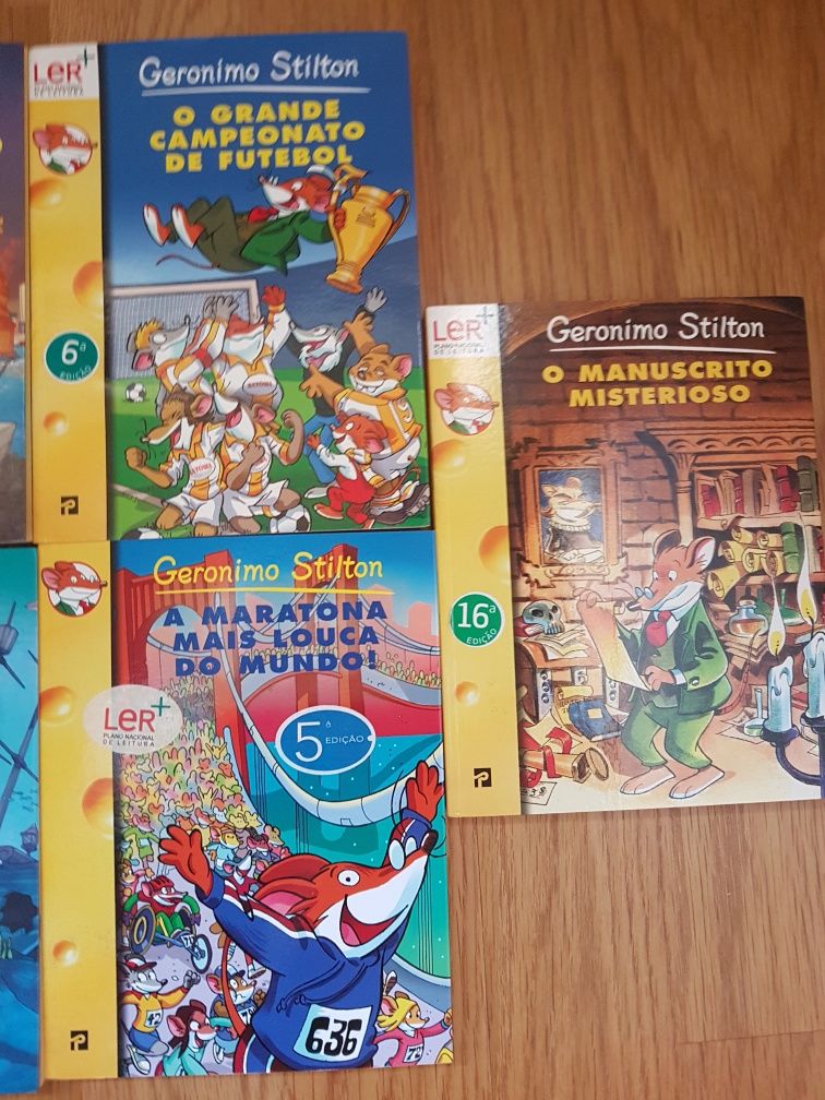 Livro juvenil Geronimo Stilton