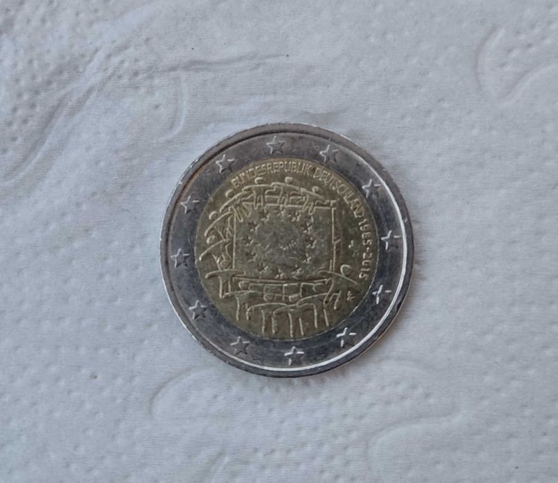 Troca de moedas 2 euros