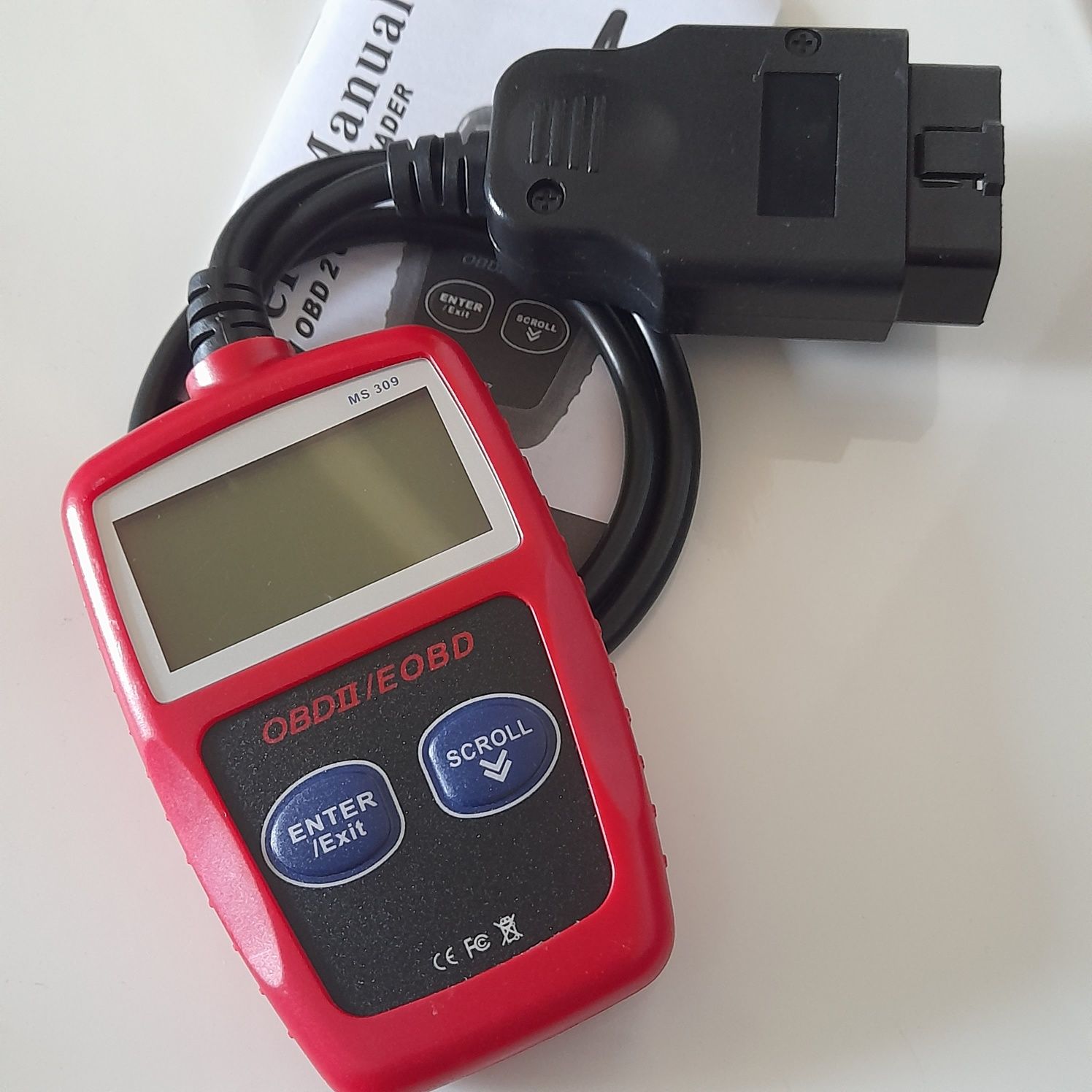 Авто сканер OBDII/E-OBD Считывание / стирание кодов, диагностика  авто