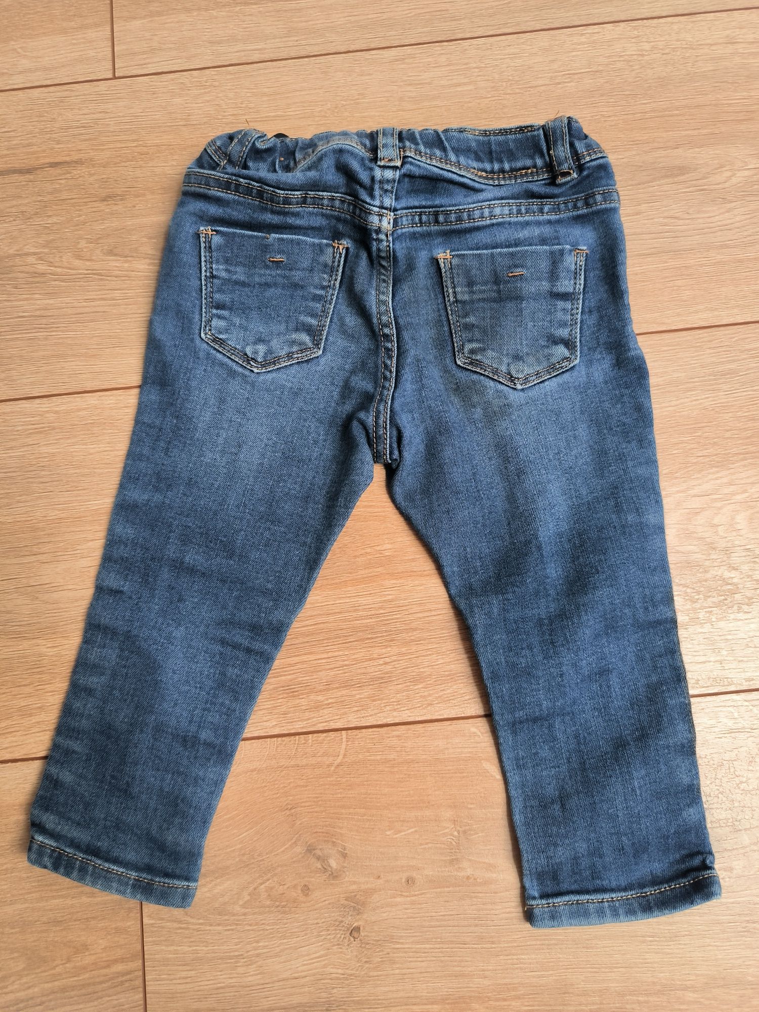 Jeansy dla dziewczynki Zara kids r. 80-86