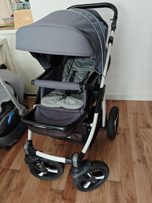 Wózek 3w1 z bazą isofix