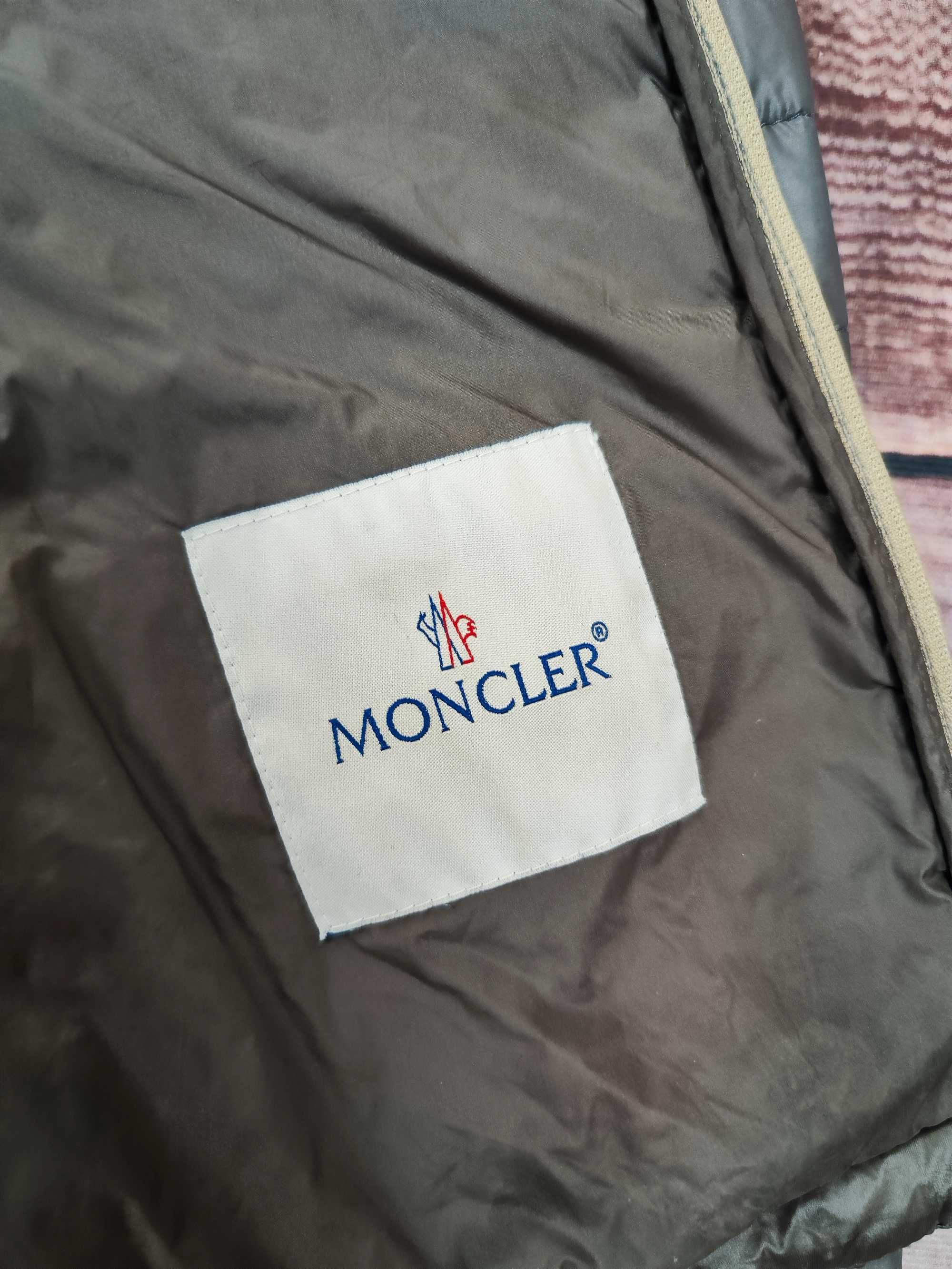 Kurtka pikowana Moncler puchowa softshell damska 3