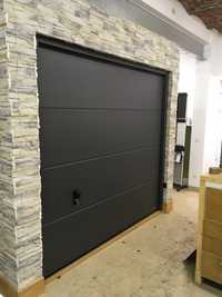 Brama garażowa 2250x2125 antracyt wiśniowski system reno