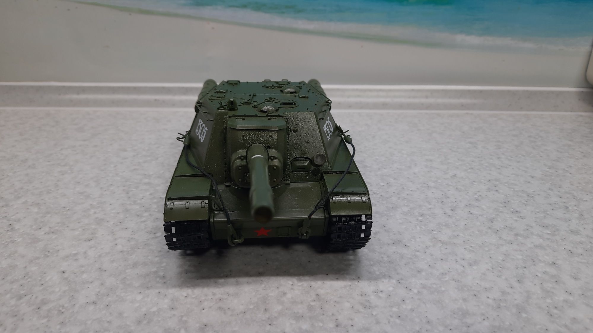 Модель танка СУ-152 масштаб 1:35