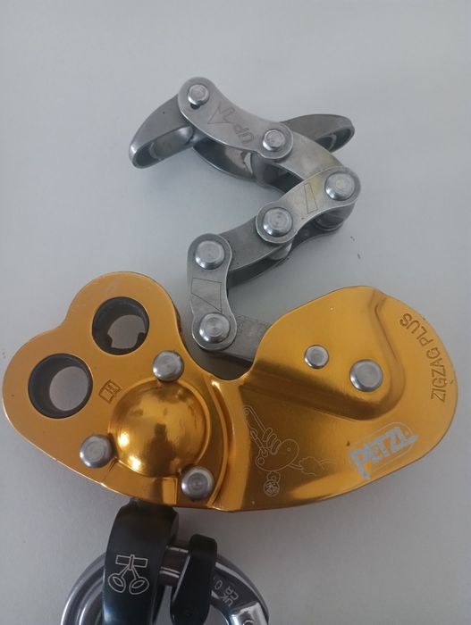 Petzl zigzag plus rigorosamente novo.