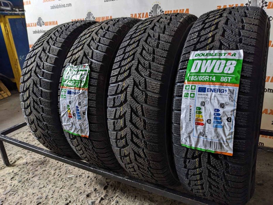 (4шт) нові 185/65R14 Doublestar Winterking DW08 (86T) зимові шини