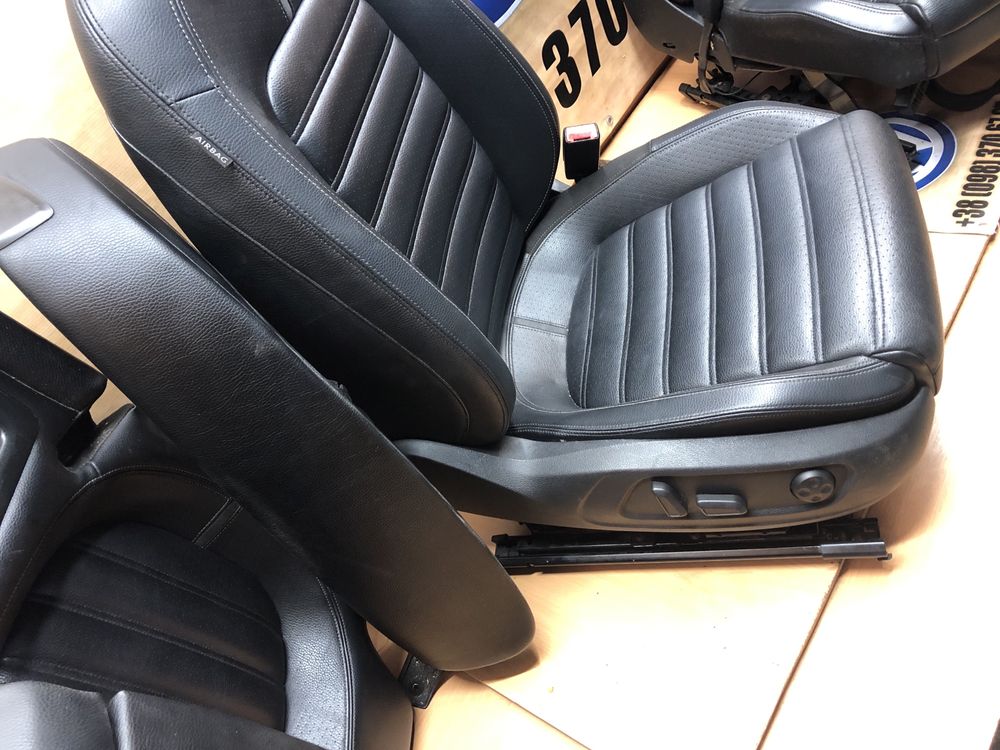 Салон Passat CC передние сидения пассат B7 Сиденья Сидіння разборка B6