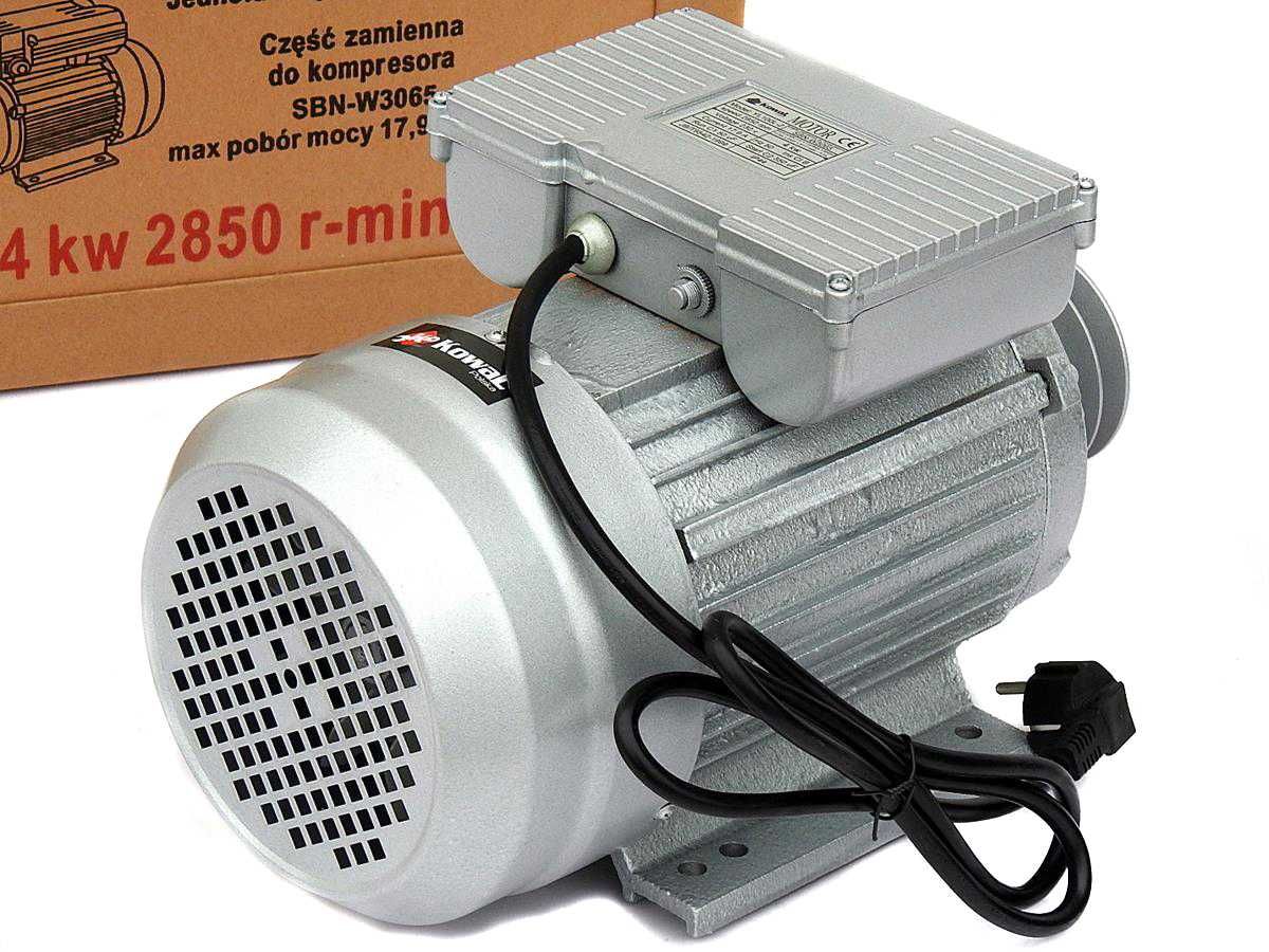 SILNIK S-52 4 kw 2850r 230v elektryczny jednofazowy do kompresora