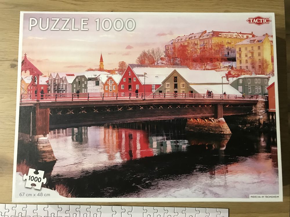 Kompletne Puzzle trefl 1000 elementów