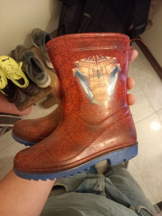 Galochas spider man