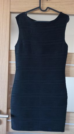 Amisu sukienka mała czarna XL