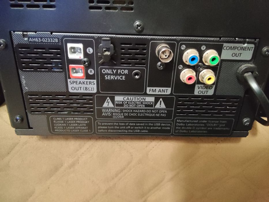 Домашний кинотеатр микро SAMSUNG  (DVD, Mp-3, USB, FM)