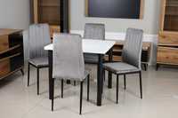 (30G) Stół Ron + 4 krzesła, nowe 740 zł
