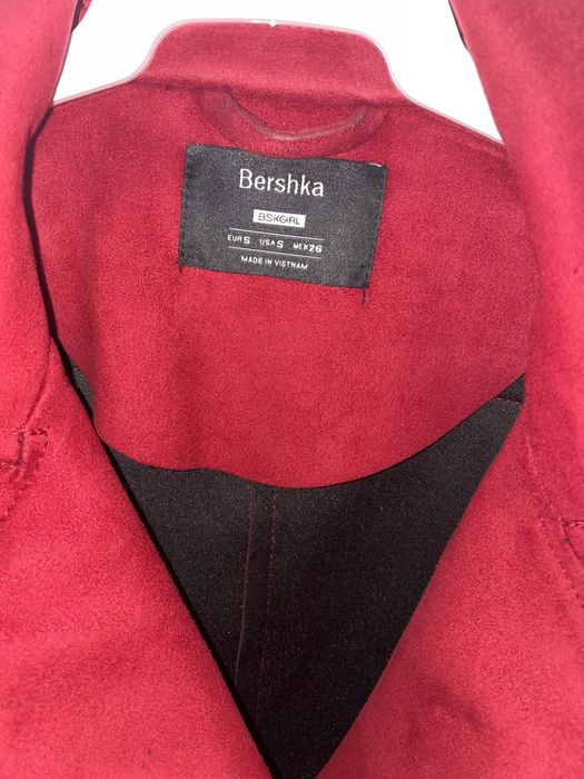 Casaco biker vermelho