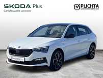 Skoda Scala PANORAMA FULL LED Podgrzewane fotele Smartlink Czujniki Tempomat