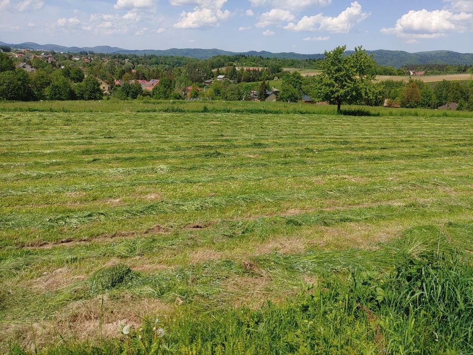 Piękna widokowa działka budowlana Sanok - Zahutyń