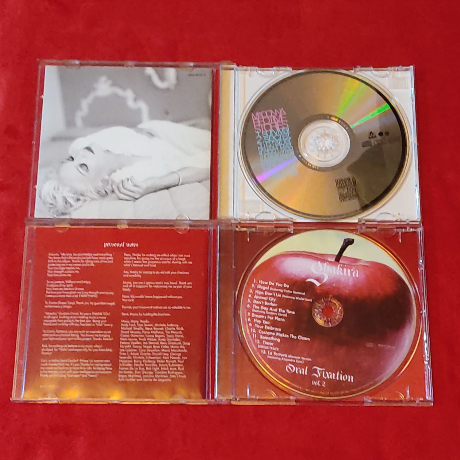 Audio CD Фірмові-Madonna,Shakira,Celine Dion,Whitney Houston,Nina Simo