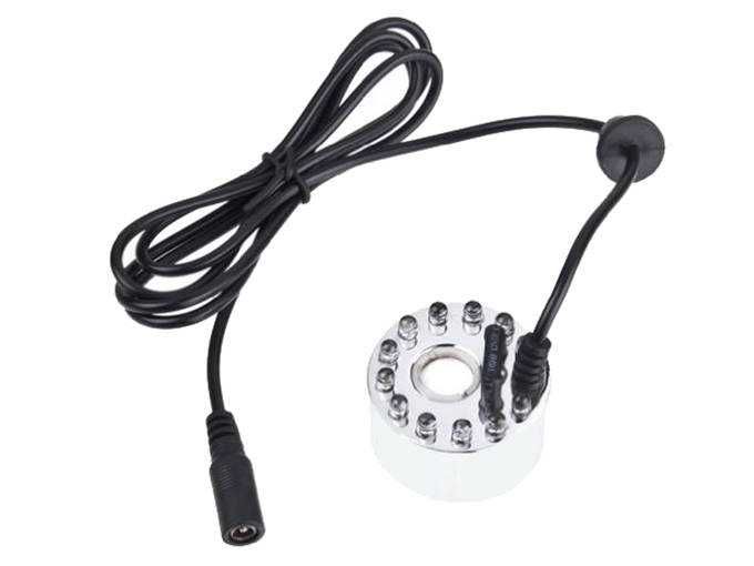 Generator pary jonizator nawilżacz + zasilacz oświetlenie RGB 25W 230V