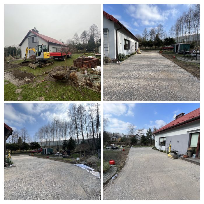 Budowa Dróg Dojazdowych,UtwardzaniePlaców,Drenaże,PraceZiemne,Kruszywa