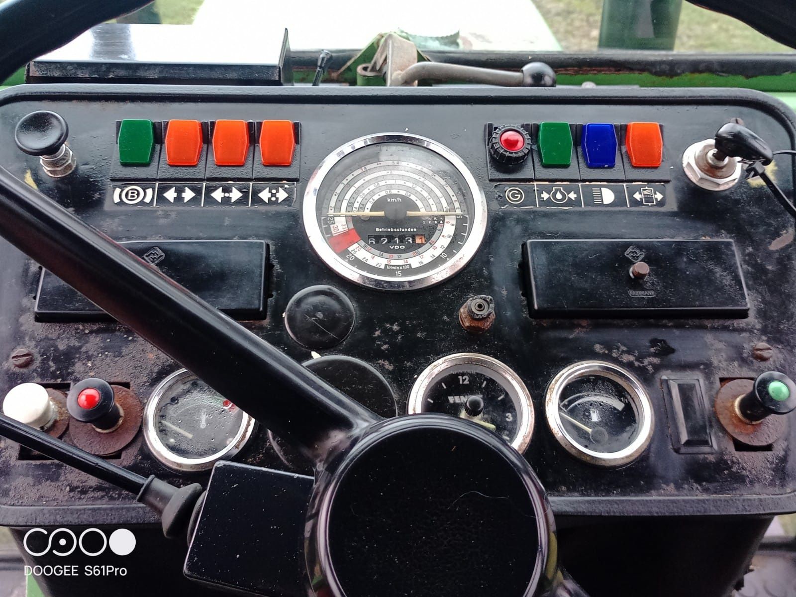 Ciagnik Renault 133 54 fendt obćoażniki john deere