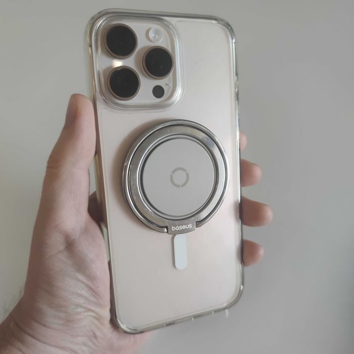 Baseus - Suporte Magsafe iPhone - Anel Magnético com fivela para dedo